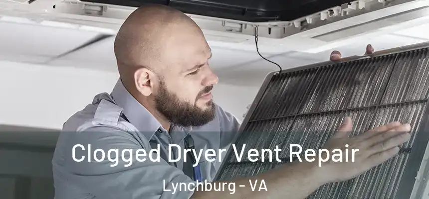 Clogged Dryer Vent Repair Lynchburg - VA